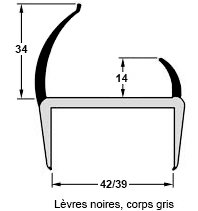 JOINT BI-DURETE DE 40 MM EN 2.70 M